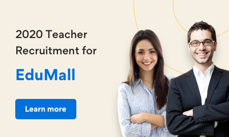 EduMall 2020 teacher recruitment information.
