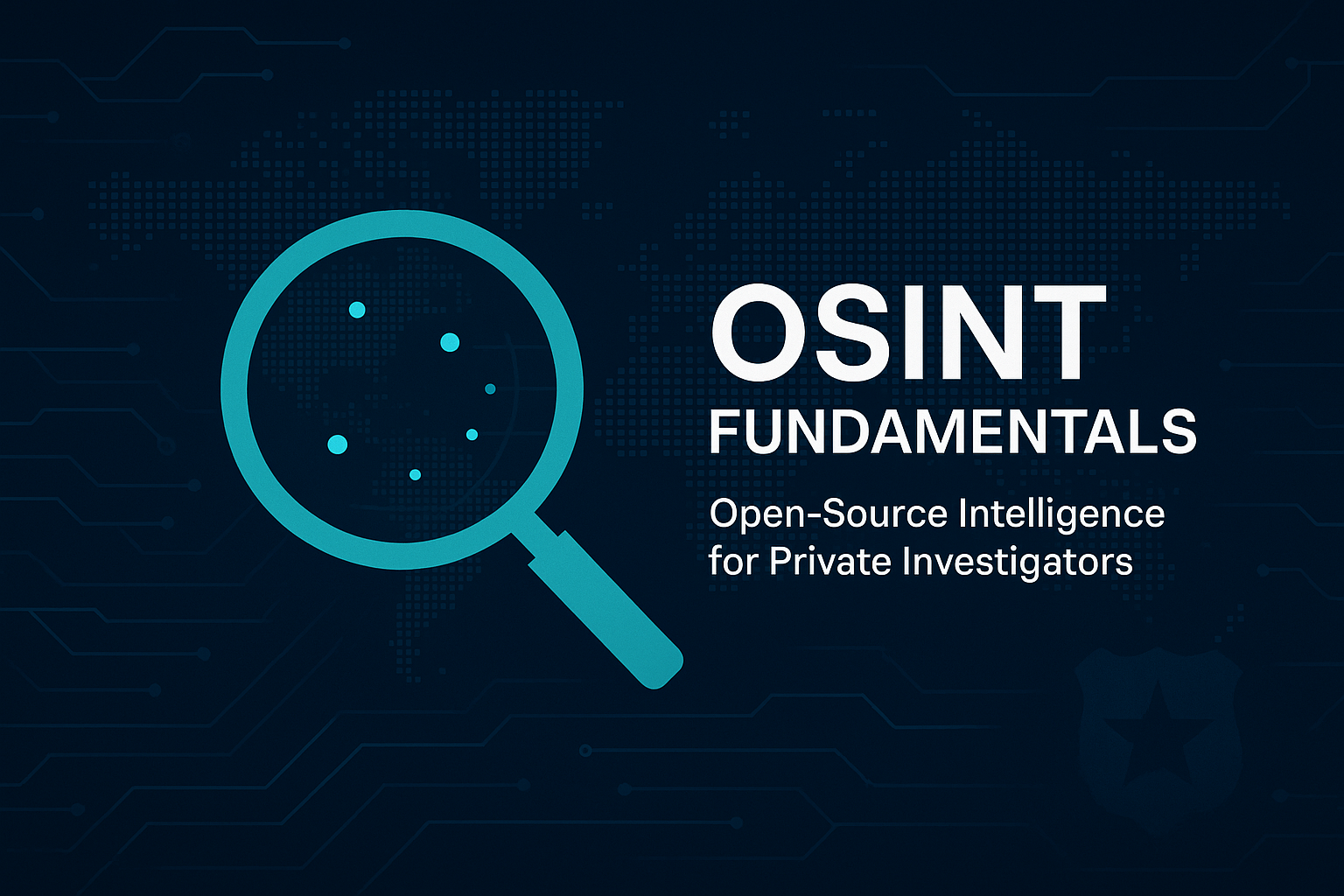 OSINT fundamentals course for investigators